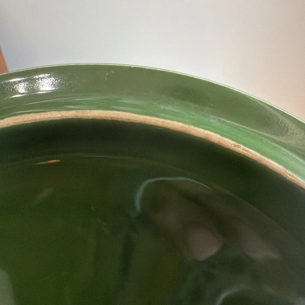 Vintage Fiesta Covered Casserole Forest Green Fiestaware 1950s